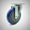 Service Caster 5 Inch SS Blue Polyurethane Wheel Swivel Top Plate Caster SCC-SS20S514-PPUB-BLUE - alternate 1